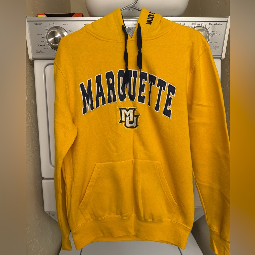 Marquette University Yellow Hoodie